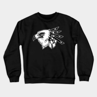 Secretary bird - wht Crewneck Sweatshirt